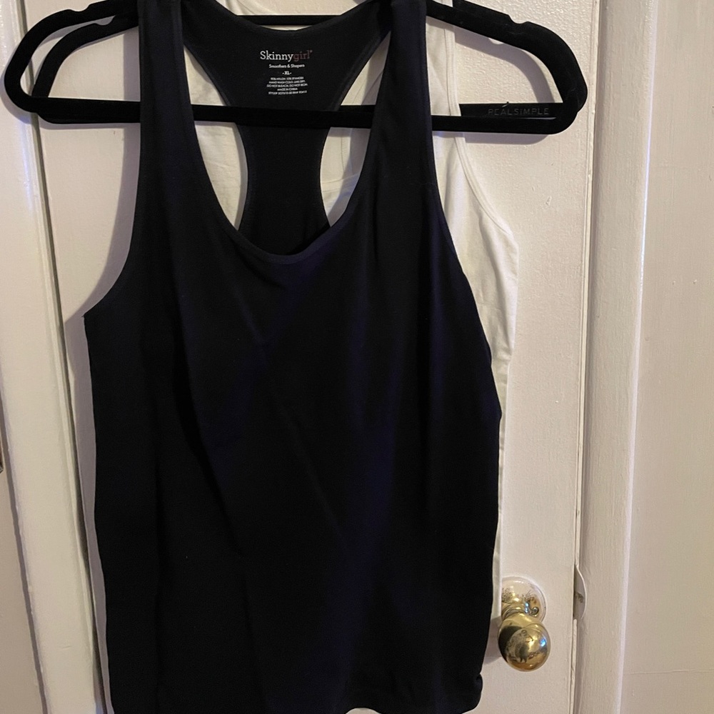 Skinnygirl Seamless Racerback Shaping Tanks 2 Pack